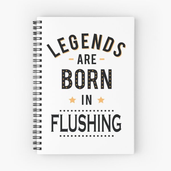 Item preview, Legends Are Born In Flushing New York Raised Me designed and sold by ProjectX23.