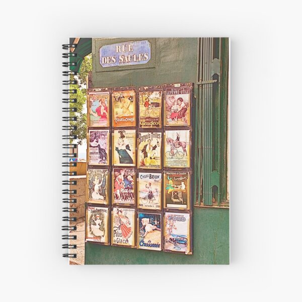 Parisien1 Spiral Notebook