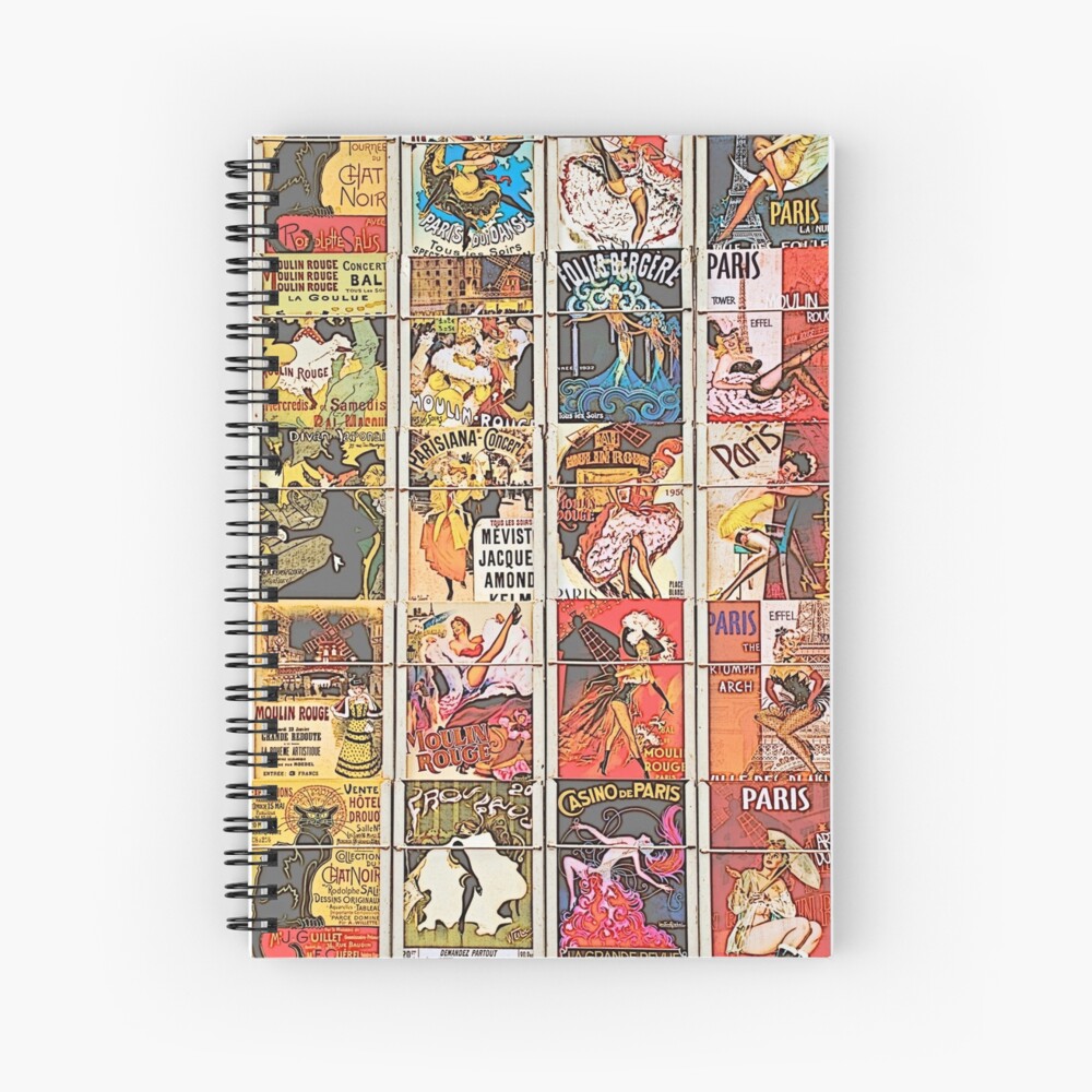 Item preview, Spiral Notebook designed and sold by MaluC.