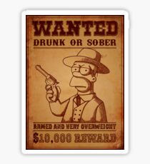 Homerwest Sticker