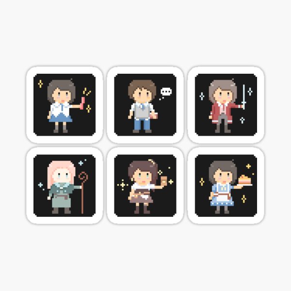 AA Icon Set 1 Sticker
