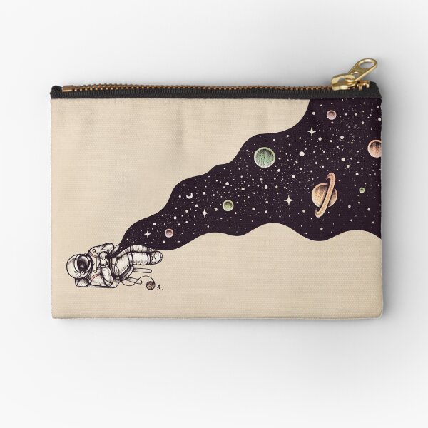 Universe is Knit Zipper Pouch