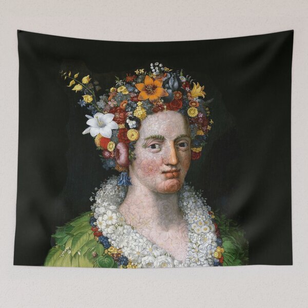 Item preview, Arcimboldo's Lady of the Flowers designed and sold by ricoflinn.