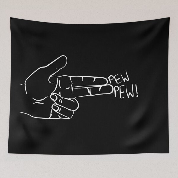Item preview, PEW PEW FINGER GUNS designed and sold by Quentin1984.