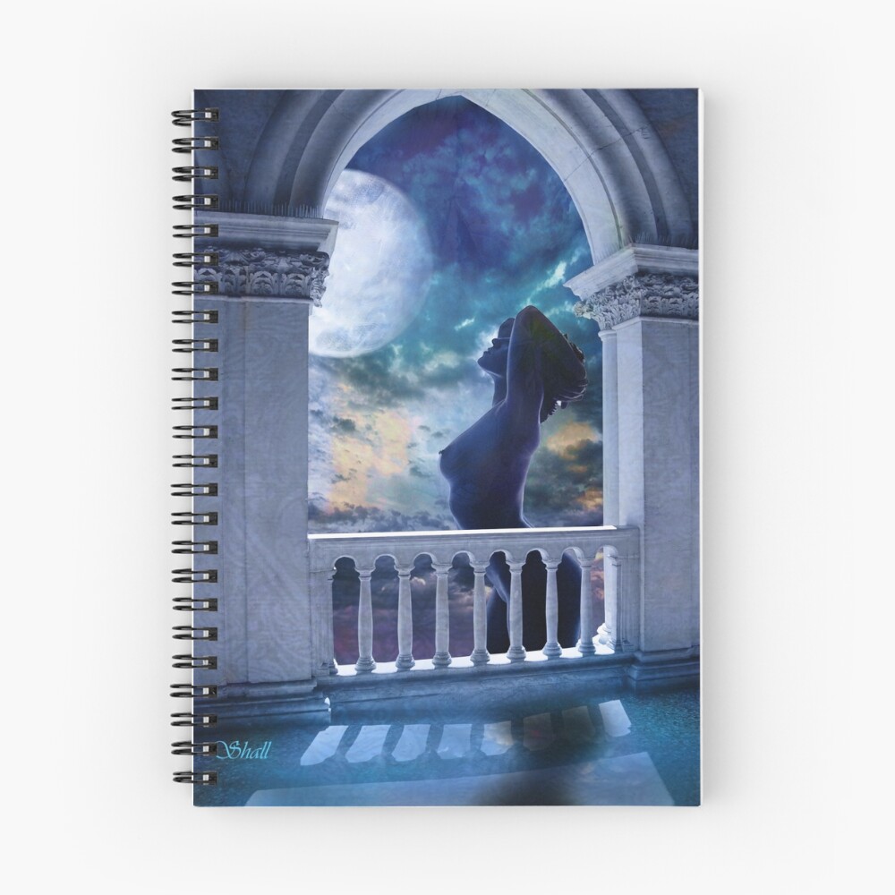 Item preview, Spiral Notebook designed and sold by shall.