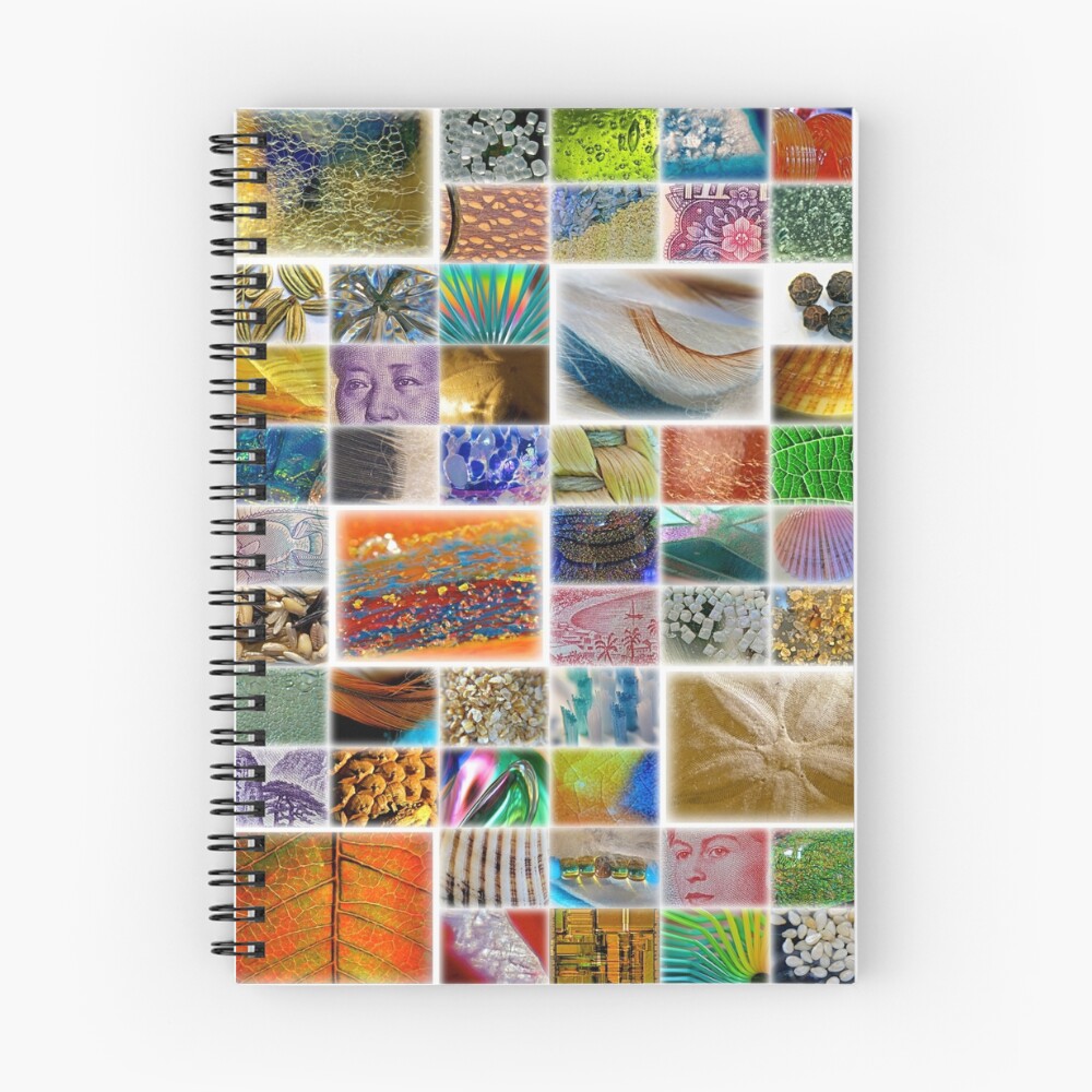 Vista previa del artículo con la obra «Cuaderno de espiral», diseñado y vendido por mrthink.