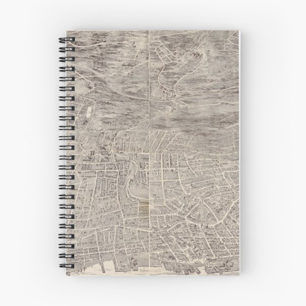 Item preview, Vintage Map of Yonkers NY (1899) designed and sold by BravuraMedia.