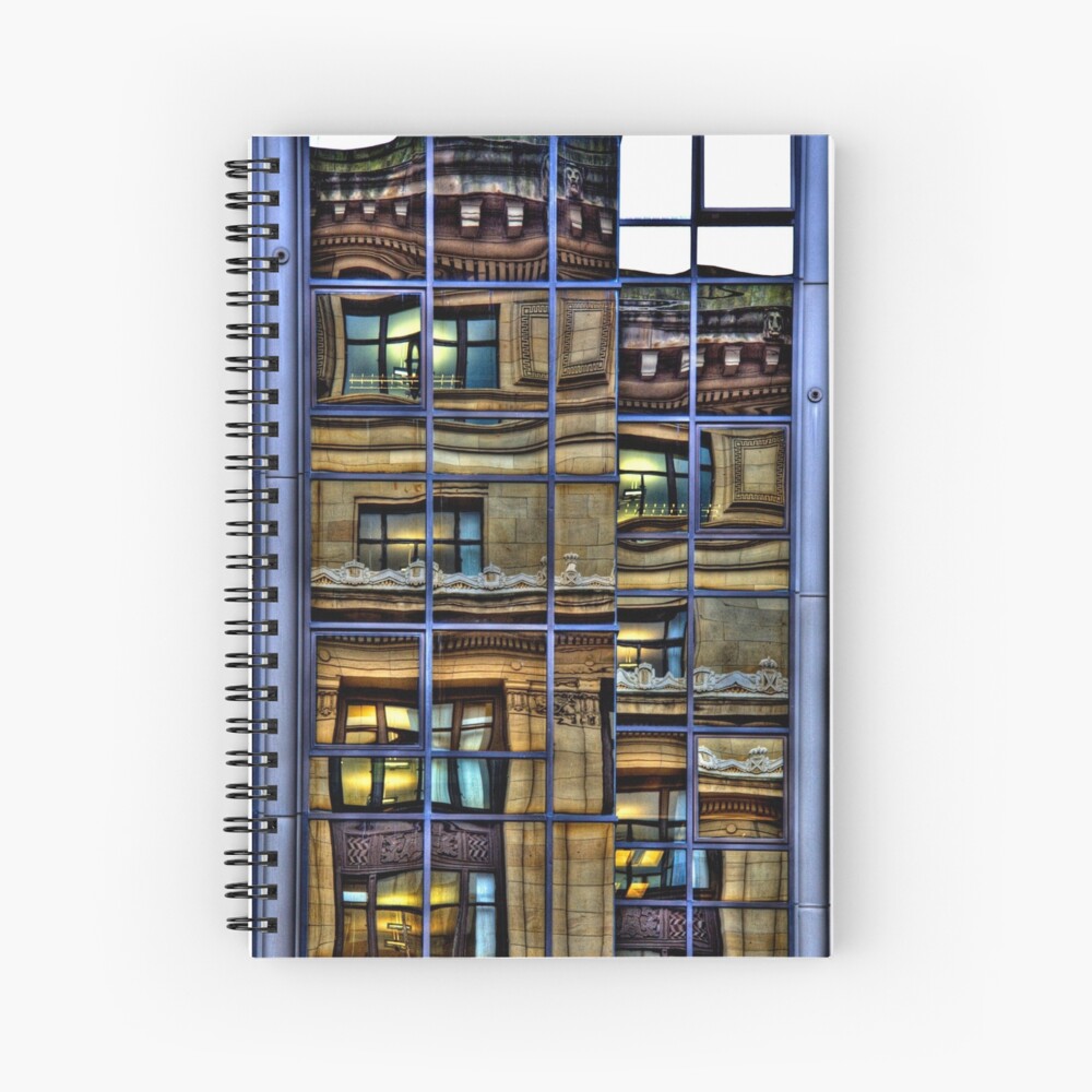 Reflections of Glasgow (1) Spiral Notebook
