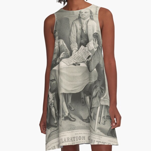 Item preview, Vintage Illustration of the Declaration Committee  designed and sold by BravuraMedia.