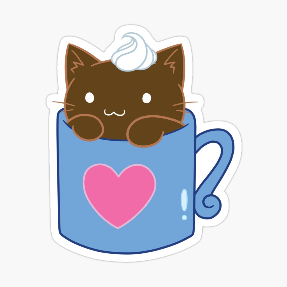 cat hot chocolate