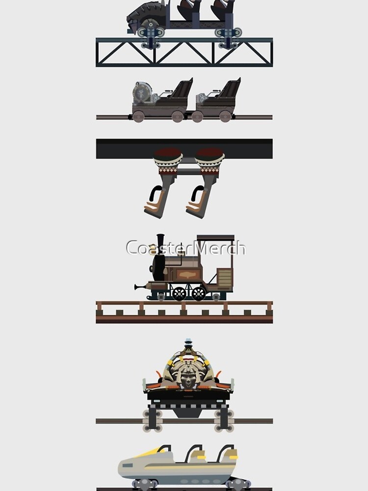Phantasialand Coaster Cars Design by CoasterMerch
