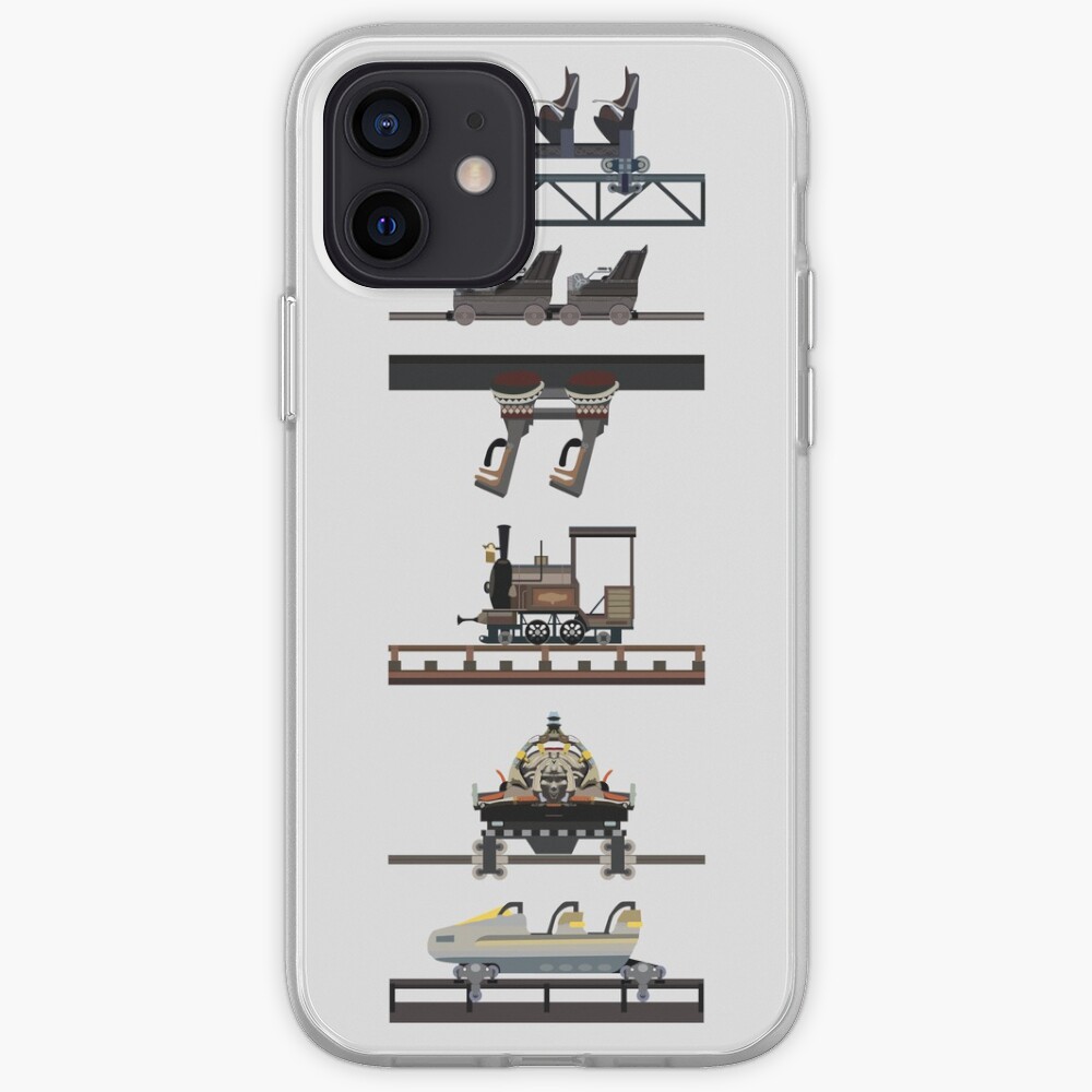 Phantasialand Coaster Cars Design iPhone Case & Cover