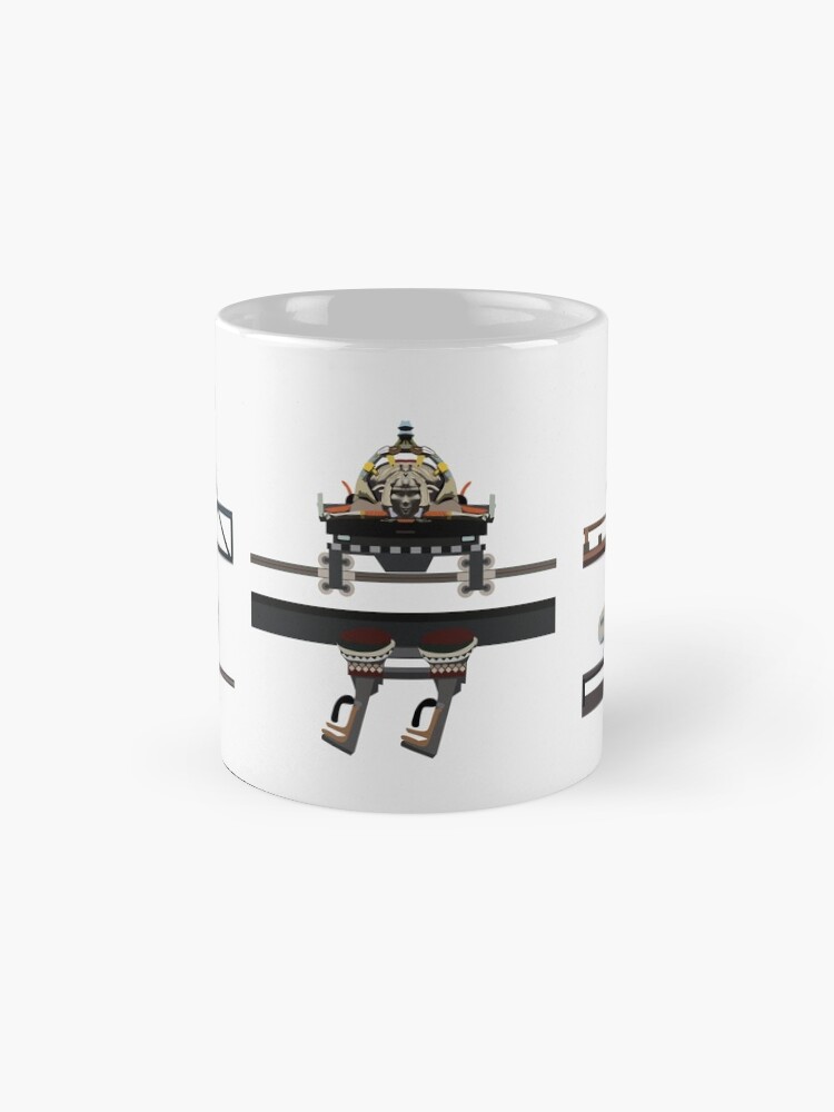 Alternate view of Phantasialand Coaster Cars Design Mug