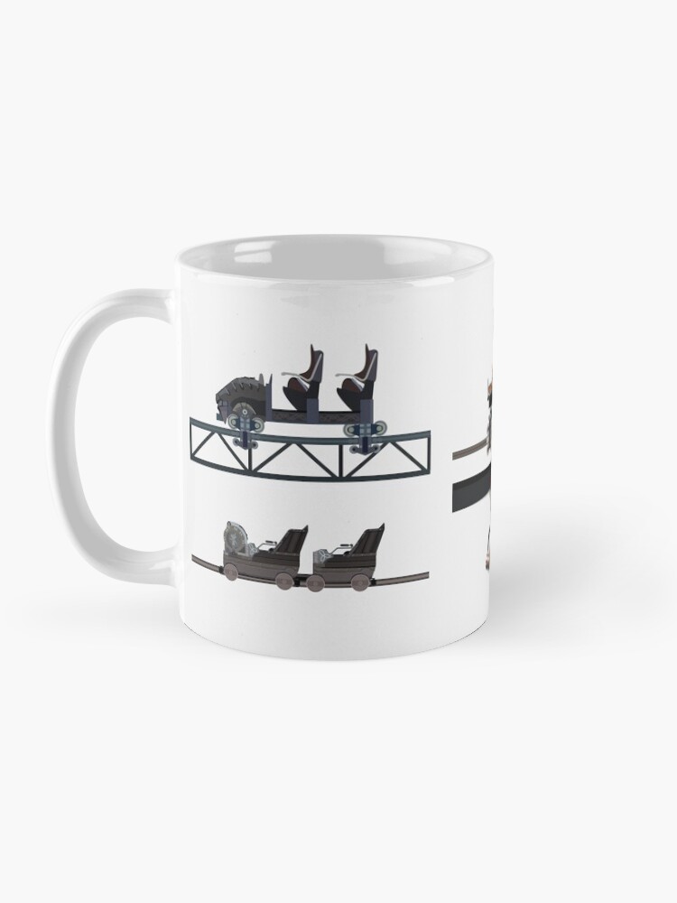 Alternate view of Phantasialand Coaster Cars Design Mug