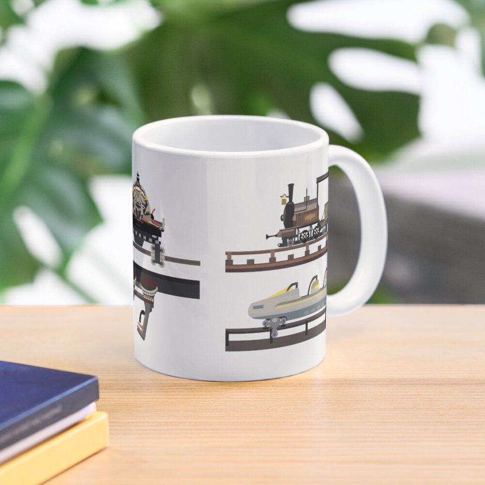 Phantasialand Coaster Cars Design Mug