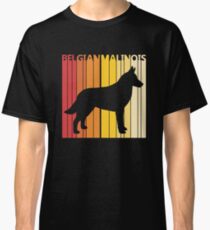 Vintage Retro Belgian Malinois Christmas Gift Classic T-Shirt
