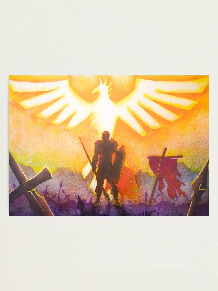 Alternate view of The Phoenix of the BLOpen Battlefield Photographic Print