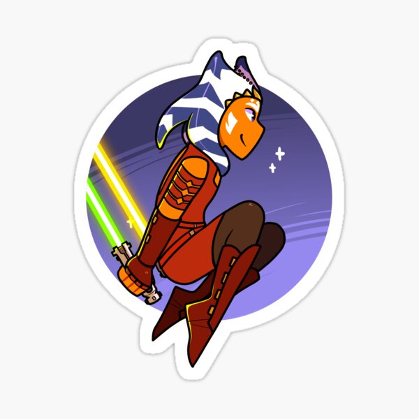 Vista previa del artículo con la obra «Ahsoka», diseñado y vendido por EsmeraldaBlaze.