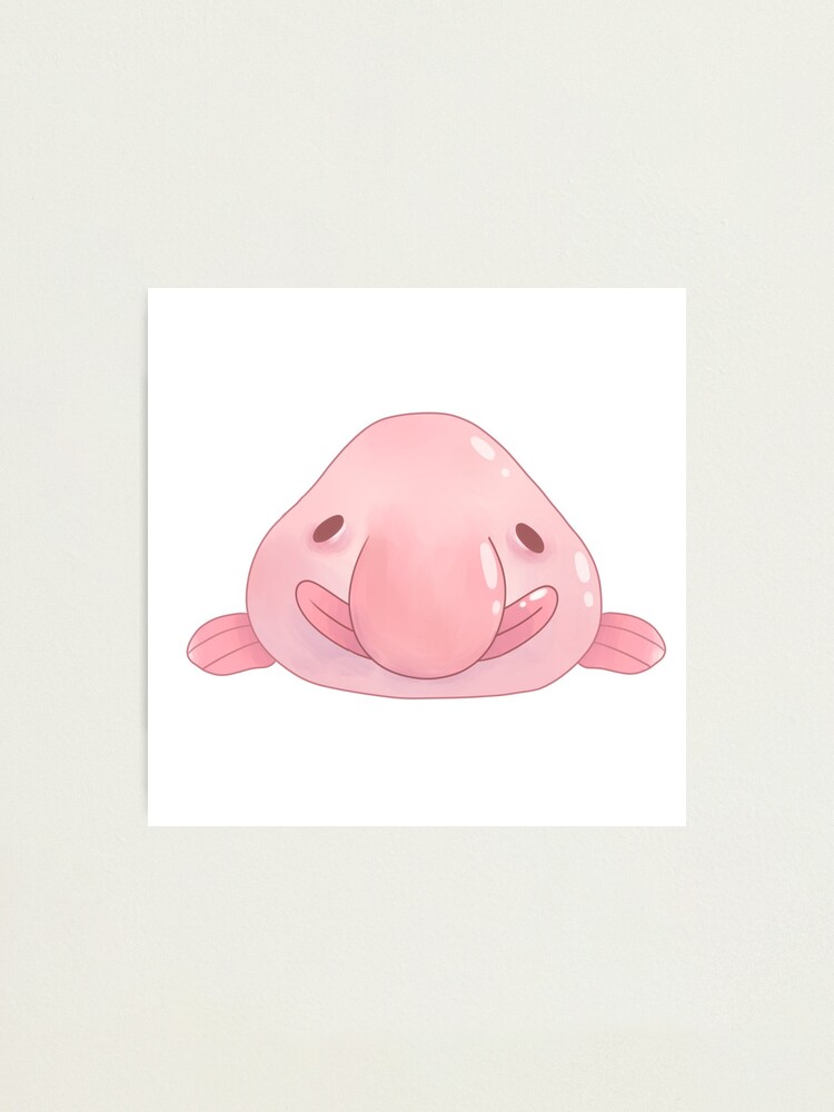 Blobfish Blob Face Sea Animal Pink Gift Idea - Blobfish - Magnet