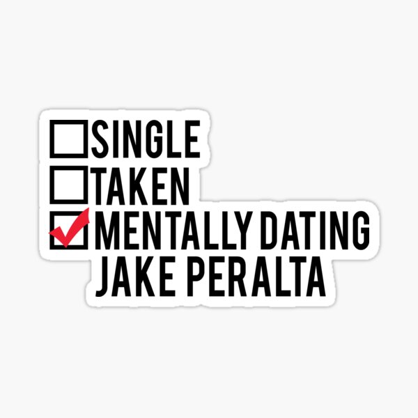 Item preview, Mentally Dating Jake Peralta designed and sold by brenda-lee.