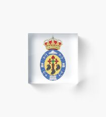 Coat of Arms of Santa Cruz de Tenerife, Canary Islands Acrylic Block