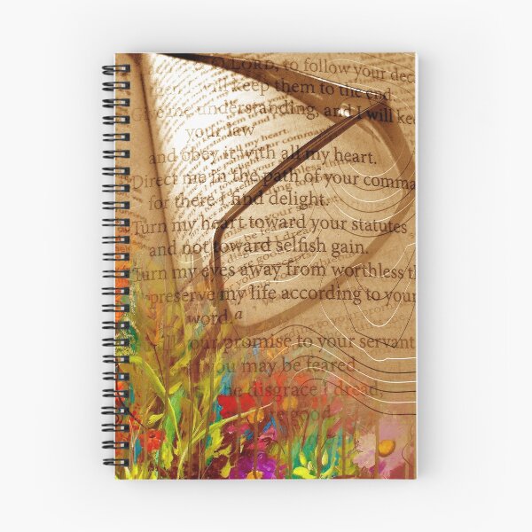 Aperçu de l'œuvre Garden Of Wishes/Psalm 119:33-40 créée et vendue par Ruth Palmer.