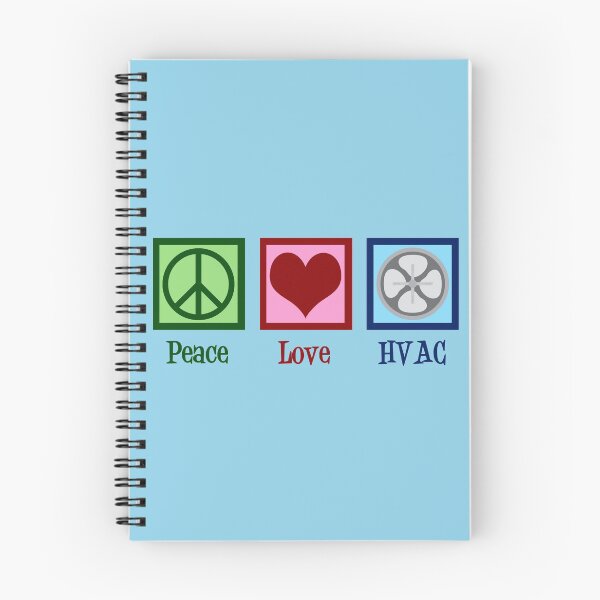 Item preview, Peace Love HVAC designed and sold by Epic Love Designs.