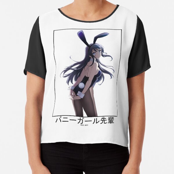 Bunny girl senpai (Mai Sakurajima) Blusa