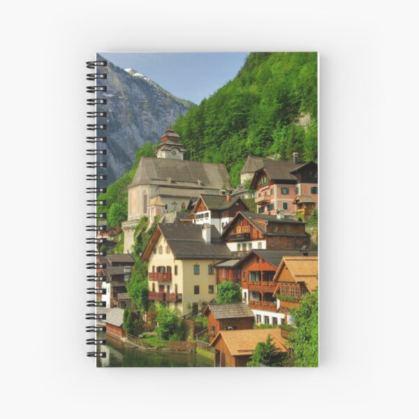 Living on the hillside Spiral Notebook