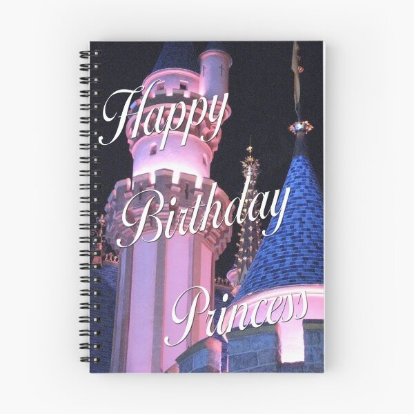 Artikelvorschau, Happy Birthday Princess entworfen und verkauft von TLCGraphics.
