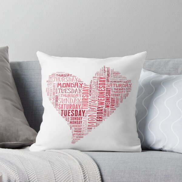 Item preview, 7 DAYS OF SUMMER- RED TEXT LOVE HEART designed and sold by 7 days of Summer.