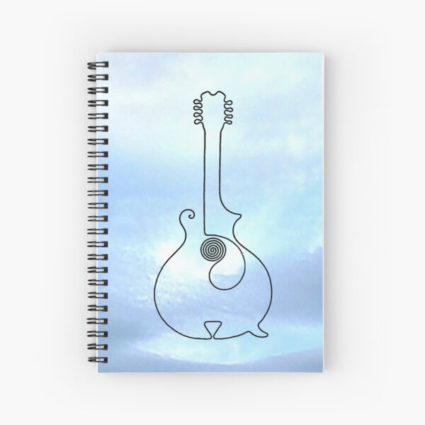 Mandolin Spiral Notebook