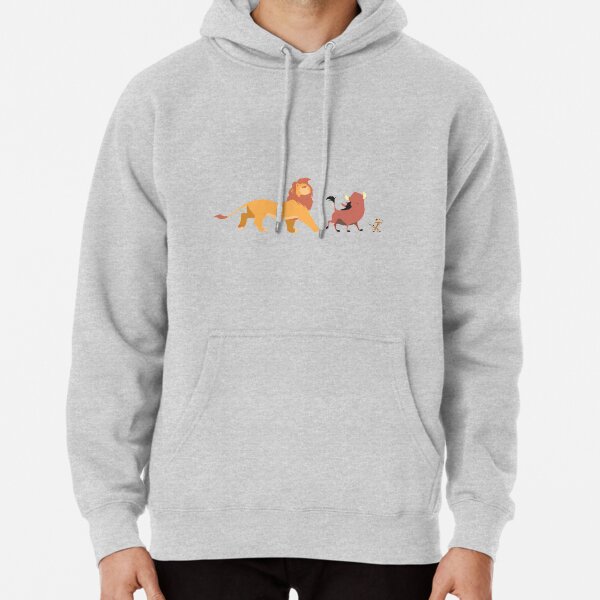 The Lion King - Timón, Pumba, Simba Pullover Hoodie