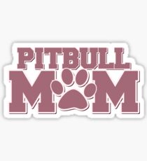 Pitbull MOM Sticker