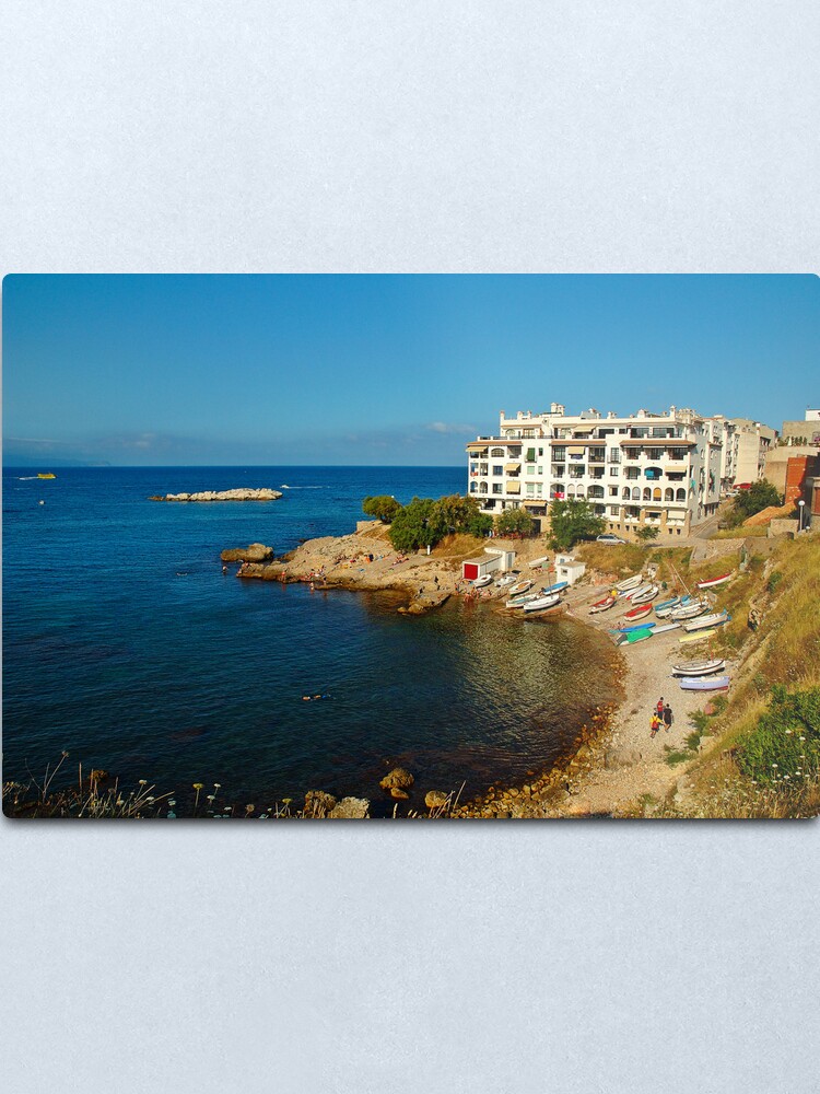 Alternate view of L'Escala, Costa Brava, Catalonia, Spain Metal Print