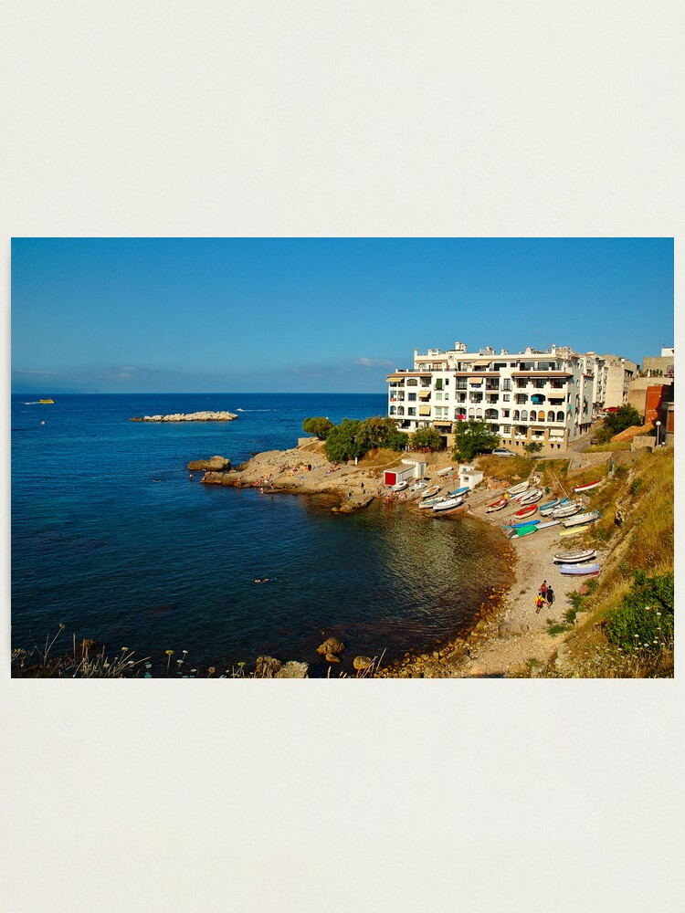 Alternate view of L'Escala, Costa Brava, Catalonia, Spain Photographic Print