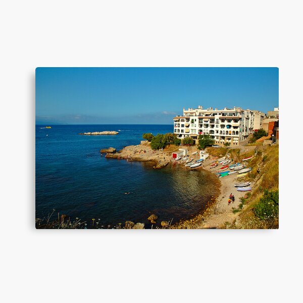 L'Escala, Costa Brava, Catalonia, Spain Canvas Print