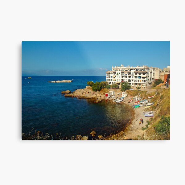 L'Escala, Costa Brava, Catalonia, Spain Metal Print