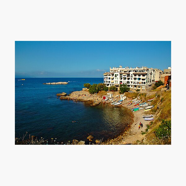 L'Escala, Costa Brava, Catalonia, Spain Photographic Print