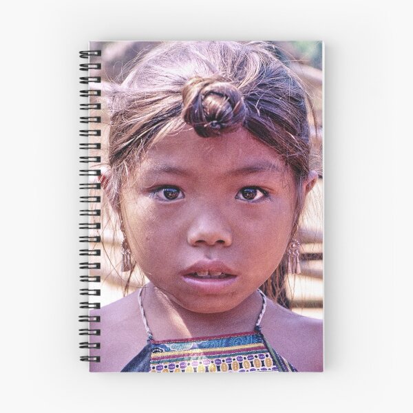 Item preview, Lahu girl, northern Laos designed and sold by John Spies.