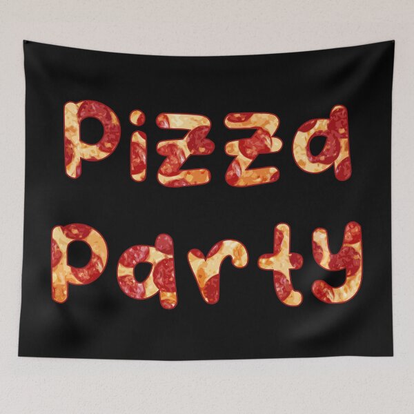 Item preview, Pizza Party designed and sold by mermaidpaints.