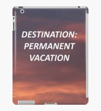 "Permanent Vacation" 5SOS inspiriertes Design iPad-Hülle & Klebefolie