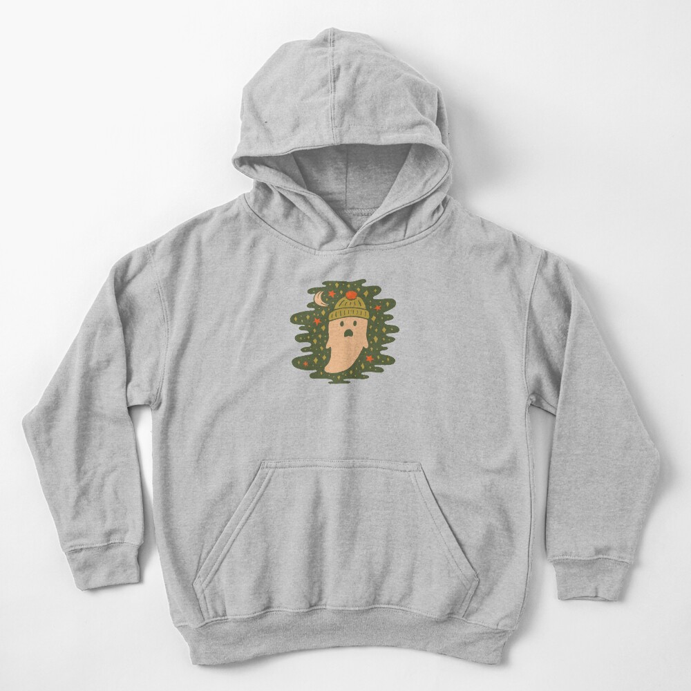Winter Ghost Kids Pullover Hoodie