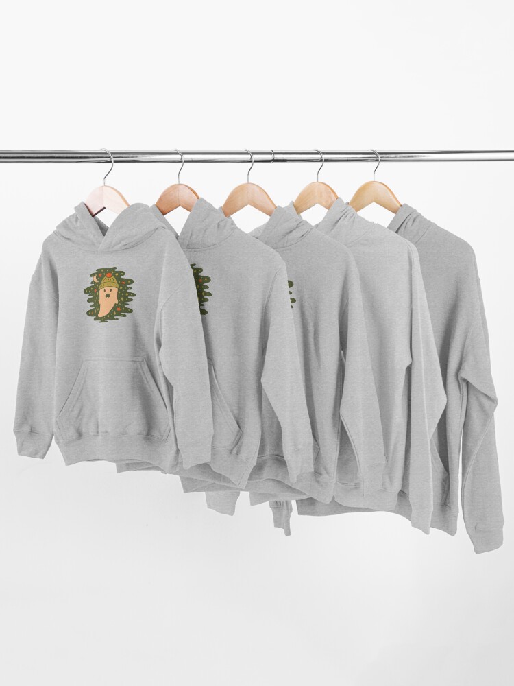 Alternate view of Winter Ghost Kids Pullover Hoodie