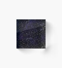 Konstellationen der nördlichen Hemisphäre Acrylblock
