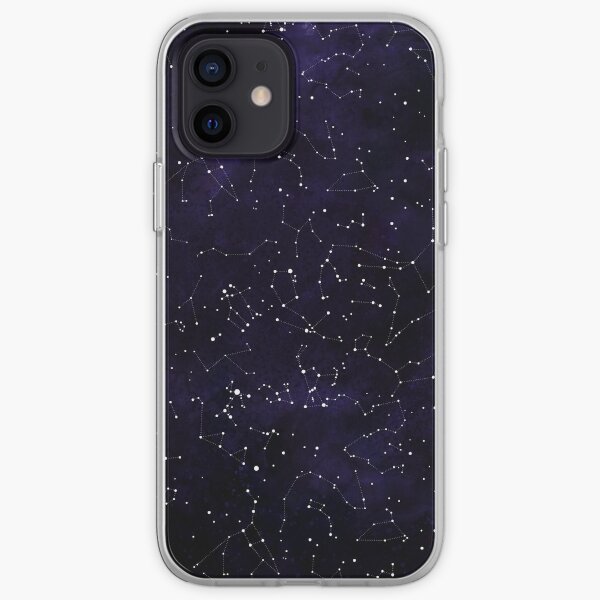 Constellations de l'hémisphère Nord Coque souple iPhone