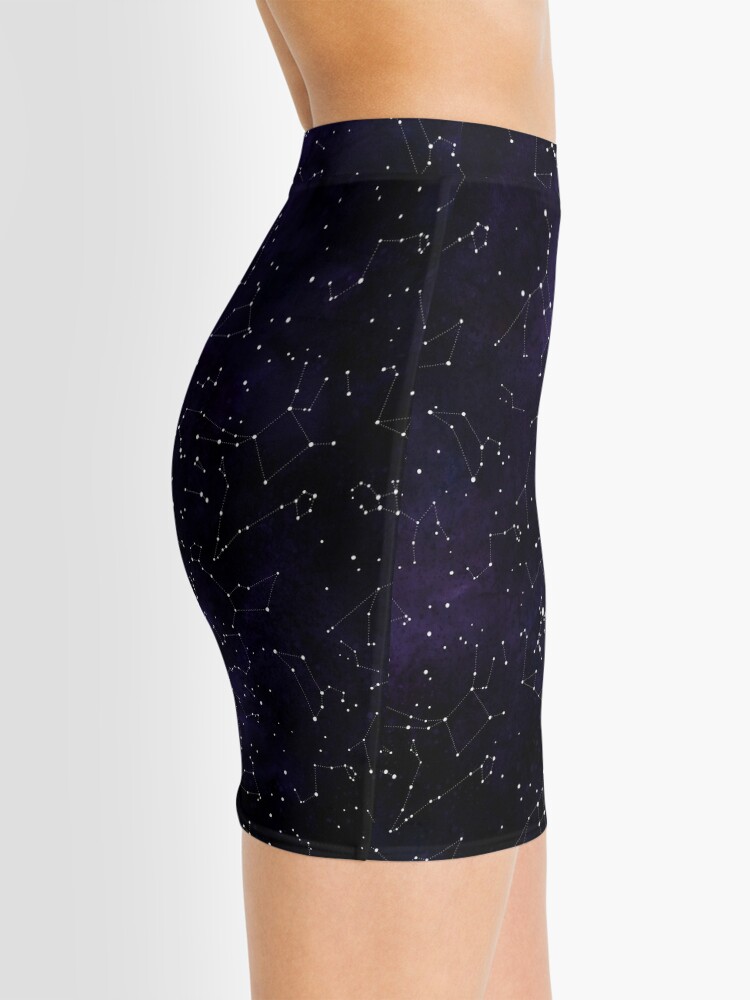 Disover Northern Hemisphere Constellations Mini Skirt
