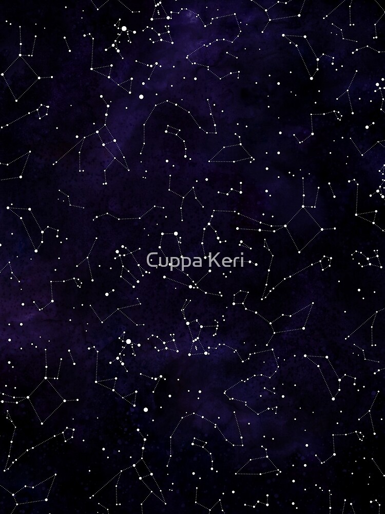 Thumbnail 5 of 5, Graphic T-Shirt, Northern Hemisphere Constellations designed and sold by studythestars.