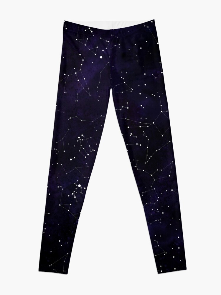 Alternate view of Northern Hemisphere Constellations Leggings
