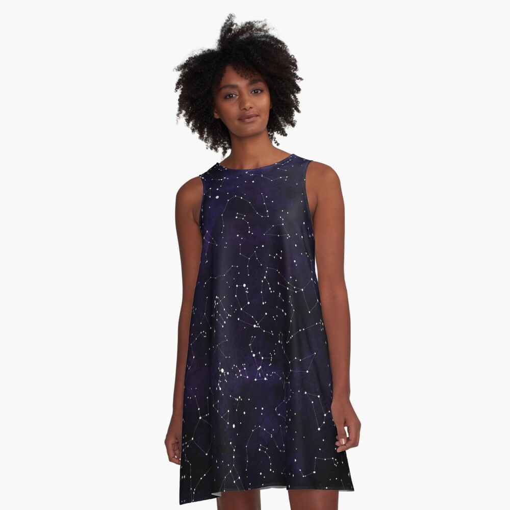 Item preview, A-Line Dress designed and sold by studythestars.